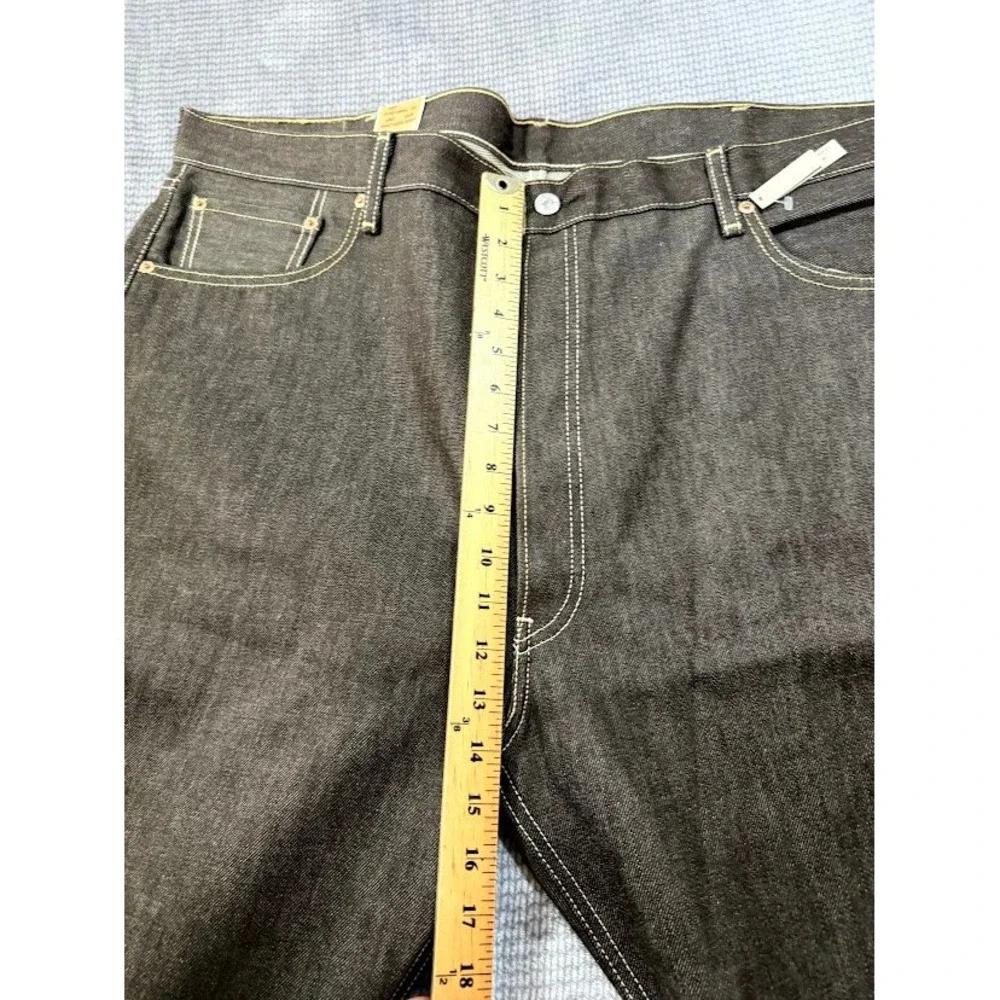Levis 501 XX Original Fit Shrink-To-Fit Brown Denim Jeans Mens 44x30 NWT